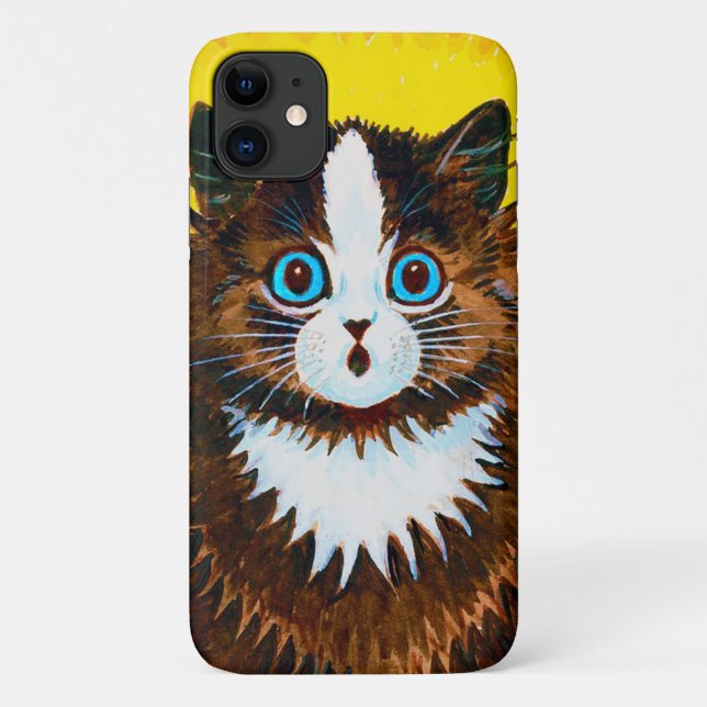 Coques Case-Mate iPhone Cat à Rainbow, Louis Wain (Dos)