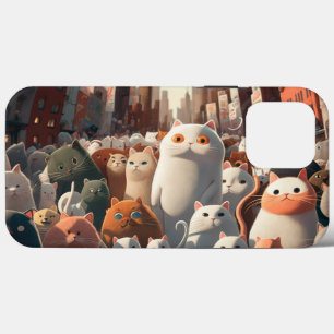 Case-Mate iPhone Case Cat City Cartoon Crowd