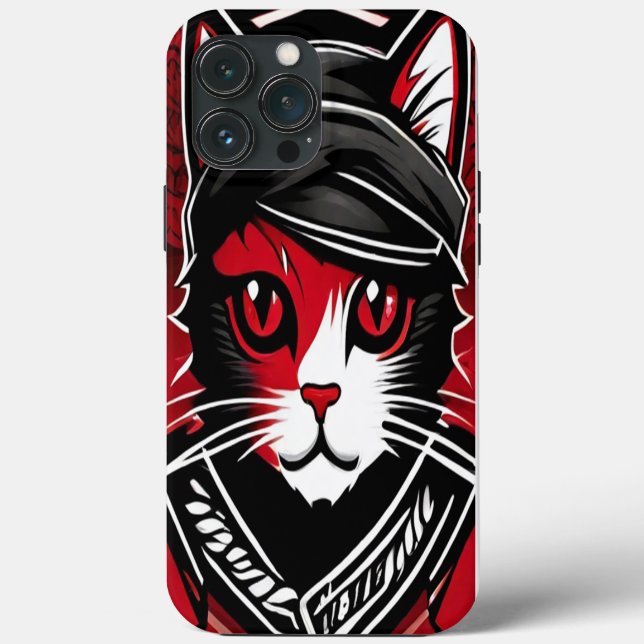 Coques Case-Mate iPhone Cat design (Verso)