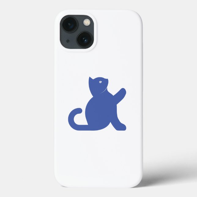 Coques Case-Mate iPhone Cat dit bonjour (Verso)