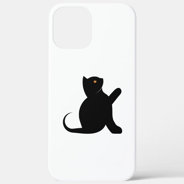 Coques Case-Mate iPhone Cat dit bonjour (Verso)