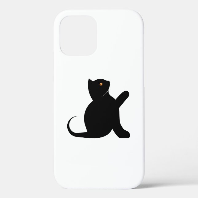 Coques Case-Mate iPhone Cat dit bonjour (Verso)