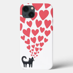 Coque Case-Mate iPhone Cat in Love
