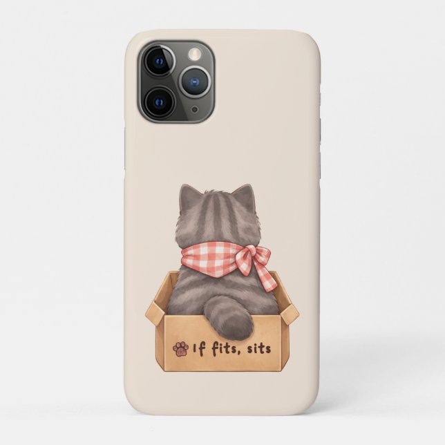Coques Case-Mate iPhone Cat in The Box iPhone Case (Dos)