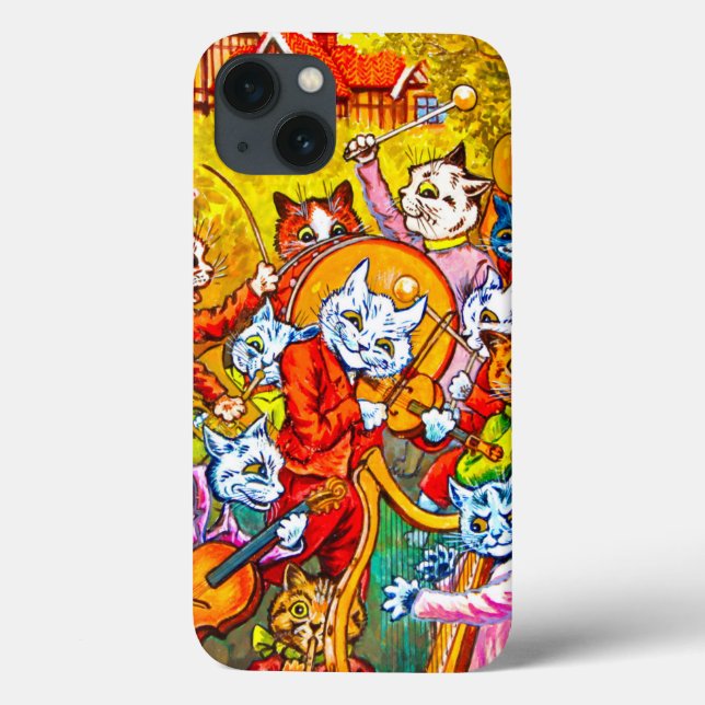 Coques Case-Mate iPhone Cat Musical Band (Verso)