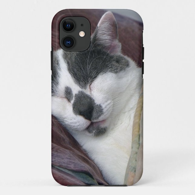 Coques Case-Mate iPhone Cat Napping (Dos)