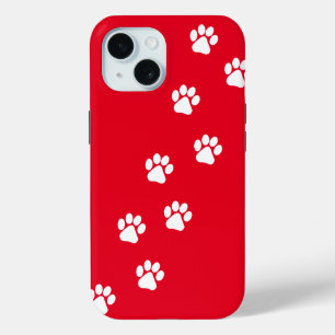 Coque Case-Mate iPhone Cat Paw Trace Motif personnalisable