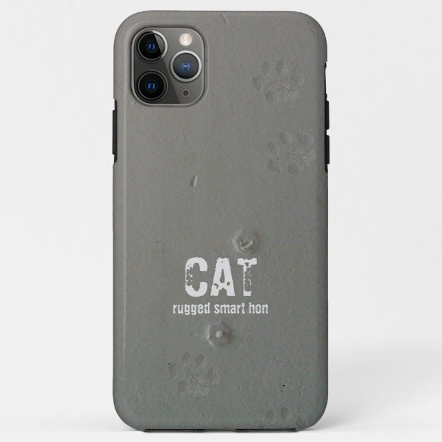Coques Case-Mate iPhone CAT robuste smart hon avec pattes mignonnes (Dos)