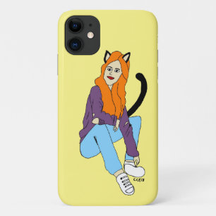 Case-Mate iPhone Case catgirl