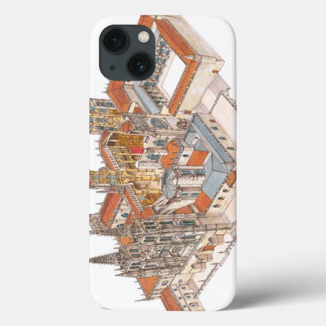 Coques Case-Mate iPhone Cathédrale de Burgos. Espagne (Verso)