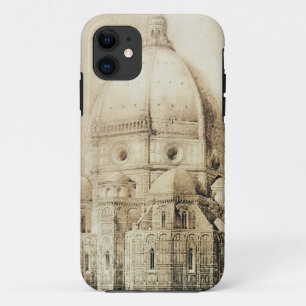 Coque Case-Mate iPhone Cathédrale de Florence de l'est, des 'fragments