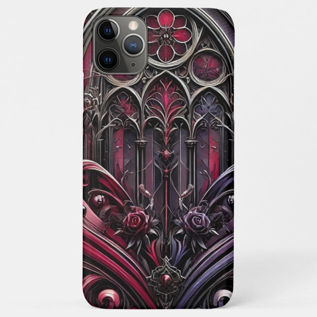 Coques Case-Mate iPhone Cathédrale gothique Rose Téléphone (Dos)