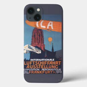 iPhone 13 Coque Cathédrale rouge - ?ère exposition aéronautique