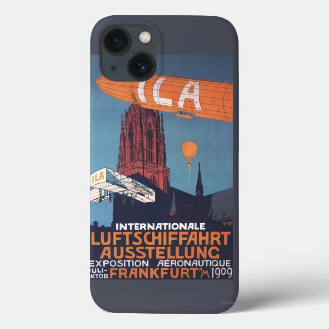 Coques Case-Mate iPhone Cathédrale rouge - ?ère exposition aéronautique (Verso)
