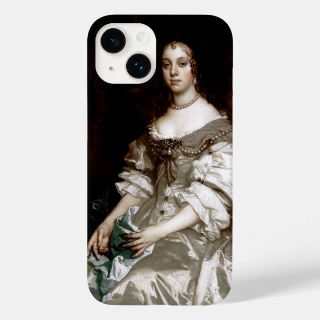 Coques Case-Mate iPhone Catherine de Braganza par Sir Peter Lely (Verso)
