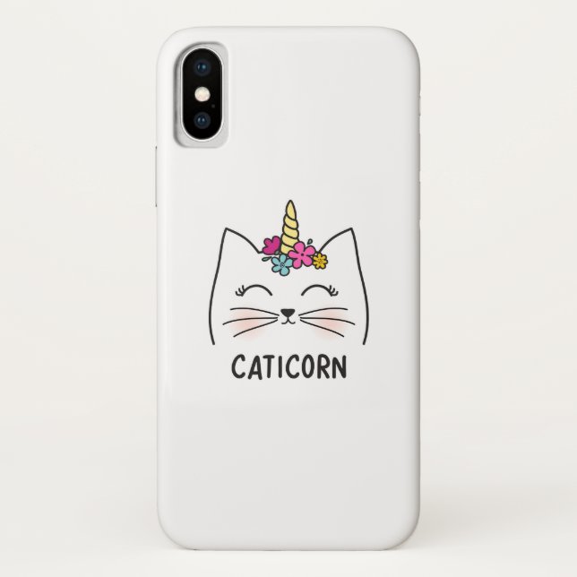 Coques Case-Mate iPhone Caticorn (Dos)