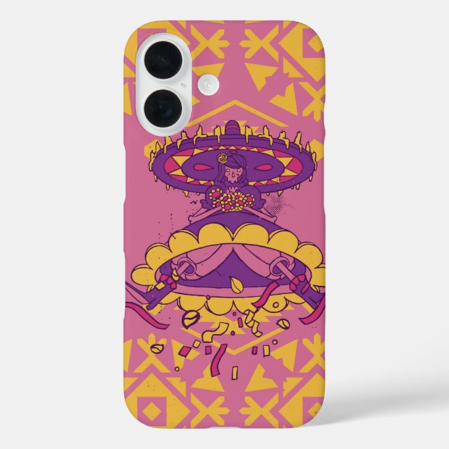 Coques Case-Mate iPhone Catrina Piñata - Célébration de Día de Muertos (Verso)