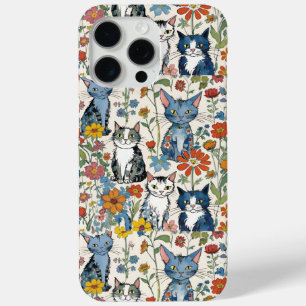 Coque Case-Mate iPhone Cats et illustrations Fleurs sauvages Boho