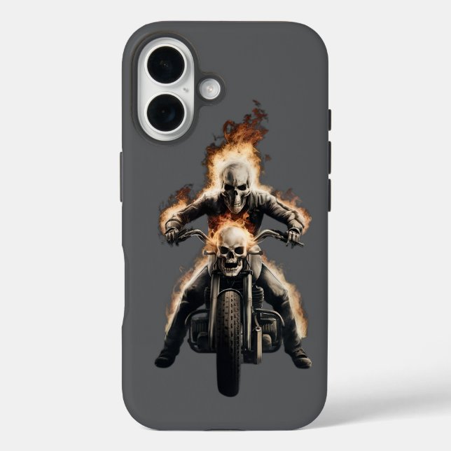 Coques Case-Mate iPhone Cauchemar au charbon - Crâne à encens iPhone Cove (Verso)