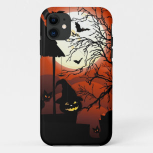 Coques Pour iPhone Cauchemar sanglant de clair de lune de Halloween