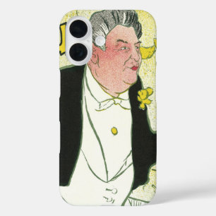 Coques iPhone 16 Caudieux par Toulouse Lautrec, Art Nouveau ancien