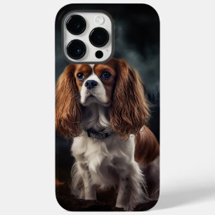 Coque Case-Mate iPhone Cavalier King Charles Spaniel Halloween effrayant