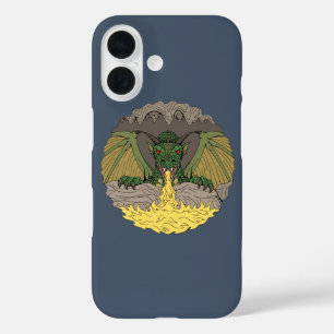 Coque Pour iPhone 16 Cavern Dragon 2016
