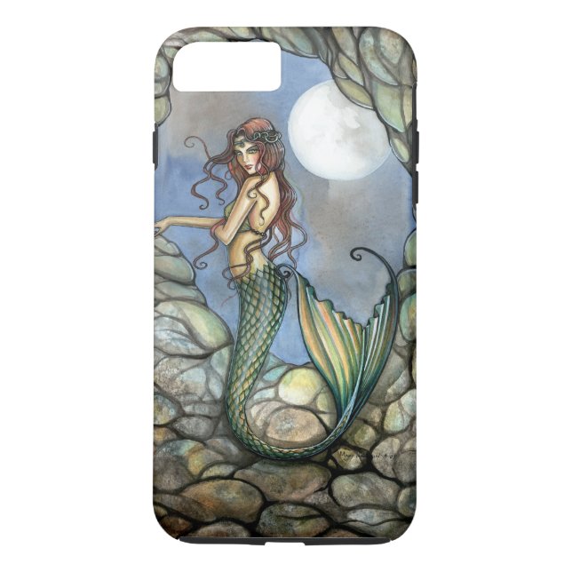 Coques Case-Mate iPhone Caverne cachée Sirène Imaginaire d'art Sirènes (Dos)