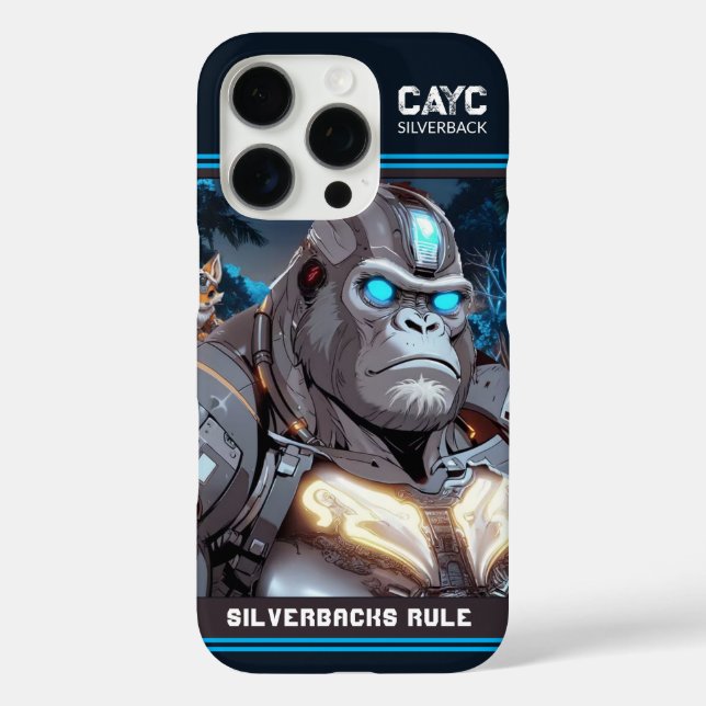 Coques Case-Mate iPhone CAYC Silverbacks règnent (Verso)