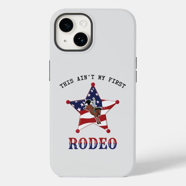 Coques Case-Mate iPhone Ce n'est pas mon premier RODEO (Verso)