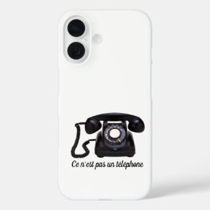 Coque Pour iPhone 16 Ce n'est pas un téléphone