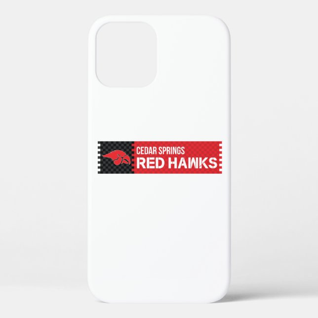 Coques Case-Mate iPhone Cedar Springs Red Hawks (Verso)