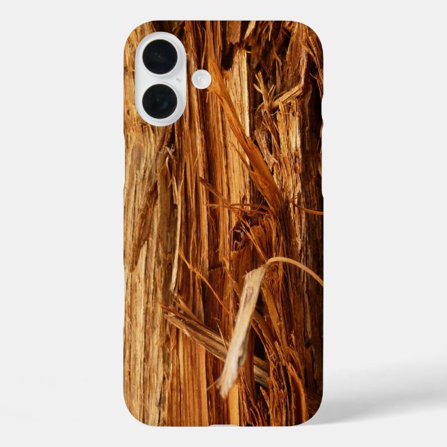 Coques Case-Mate iPhone Cèdre texturé en écorce de bois (Verso)