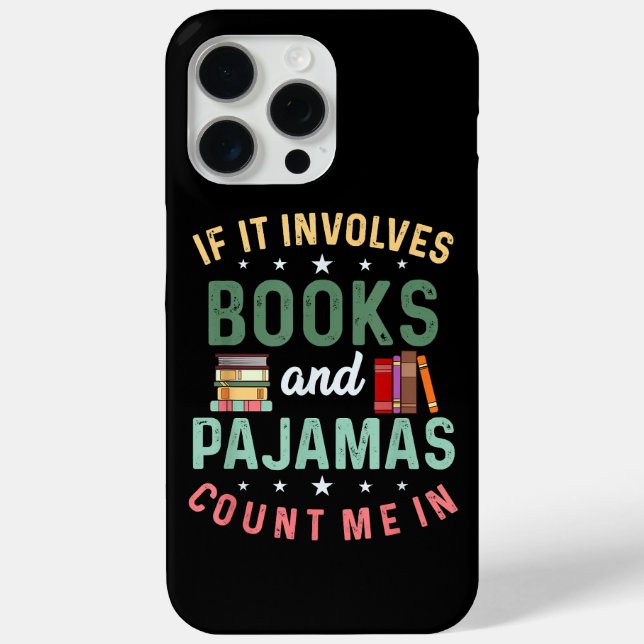 COQUES Case-Mate iPhone CELA CONCERNE LES LIVRES & LES PYJAMAS COMPTEZ-MOI (Verso)
