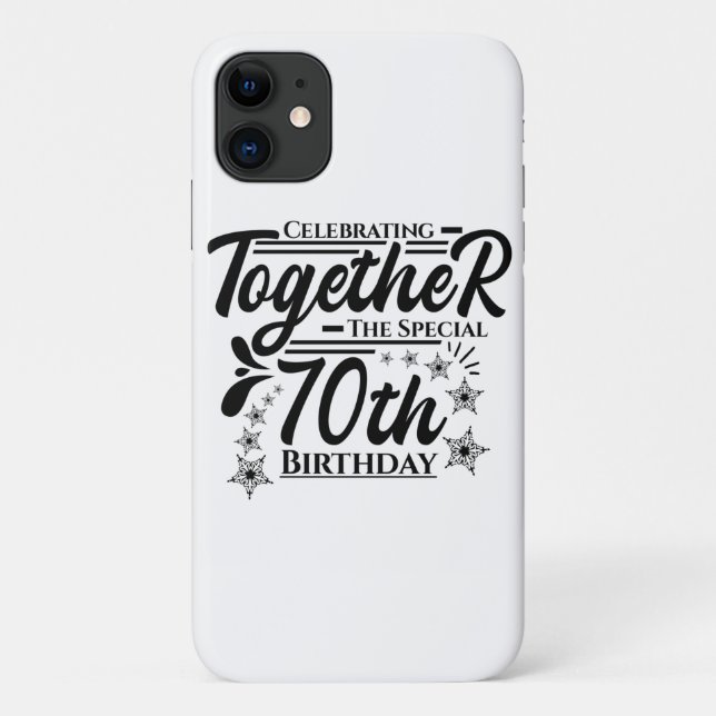 Coques Case-Mate iPhone celebrating the 70th birthday (Dos)
