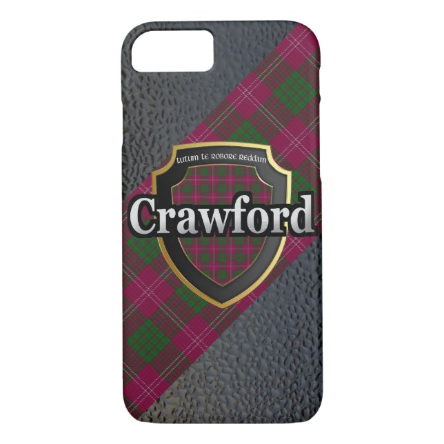 Coques Case-Mate iPhone Célébration écossaise Clan Crawford (Dos)