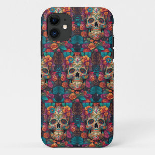 Case-Mate iPhone Case Célébration mexicaine : Crâne à sucre Art