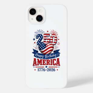 Coque Case-Mate iPhone Célébration patriotique d'anniversaire America 250