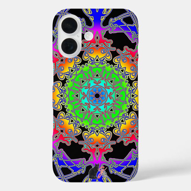 Coques Case-Mate iPhone Célébrer Glyph Spectra (Verso)