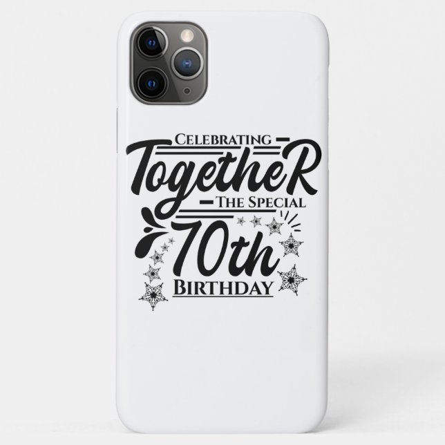 Coques Case-Mate iPhone célébrer le 70e anniversaire (Dos)