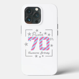 Case-Mate iPhone Case Célébrer Sweet 70e anniversaire magnifique