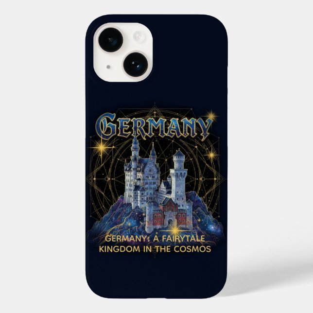 Coques Case-Mate iPhone Celestial Germany Neuschwanstein Castle Art (Verso)