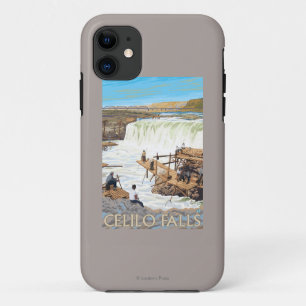 Coque Case-Mate iPhone Celilo tombe affiche de Vintage voyage de pêche