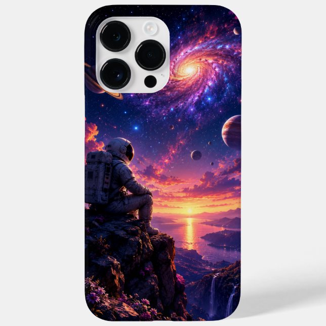Coques Case-Mate iPhone Cell Phone Case Rests the Astronaut (Verso)
