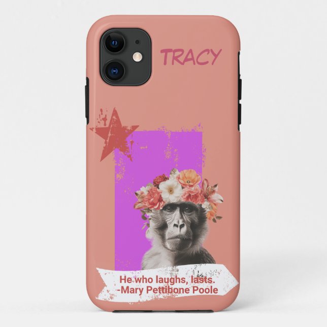 Coques Case-Mate iPhone "Celui Qui rit..." Personnalisable  (Dos)