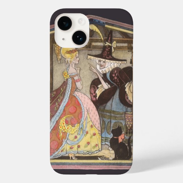Coques Case-Mate iPhone Cendrillon et la Fée Marraine, Conte de Fées Vinta (Verso)