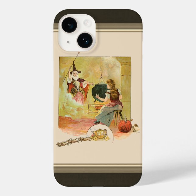 Coques Case-Mate iPhone Cendrillon et sa marraine fée  (Verso)