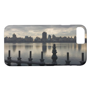 Coque iPhone 8/7 Central Park Réservoir New York City Sunrise NYC