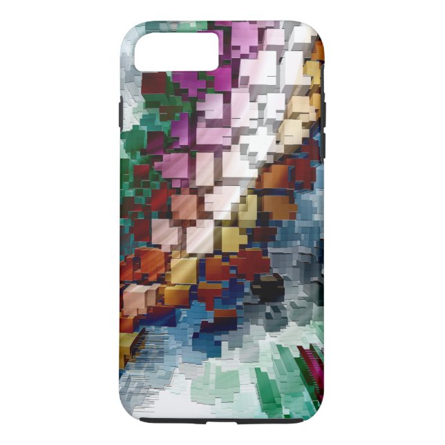 Coques Case-Mate iPhone Centré sur le cube (Dos)