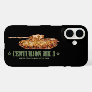 Coque Pour iPhone 16 Centurion MK 3 Tank British MBT de guerre froide